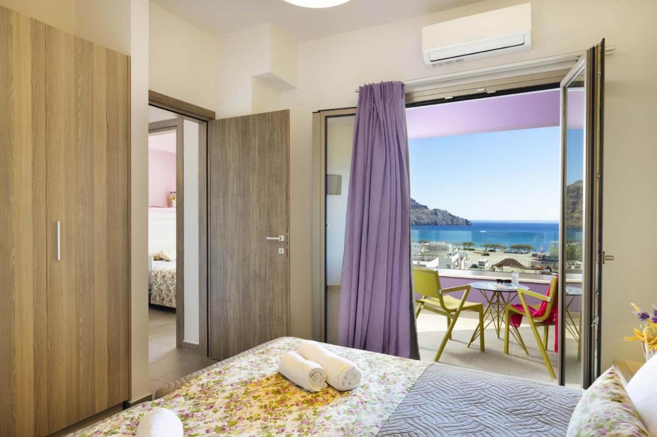 Sea View Luxury Apartments Plakias Ngoại thất bức ảnh
