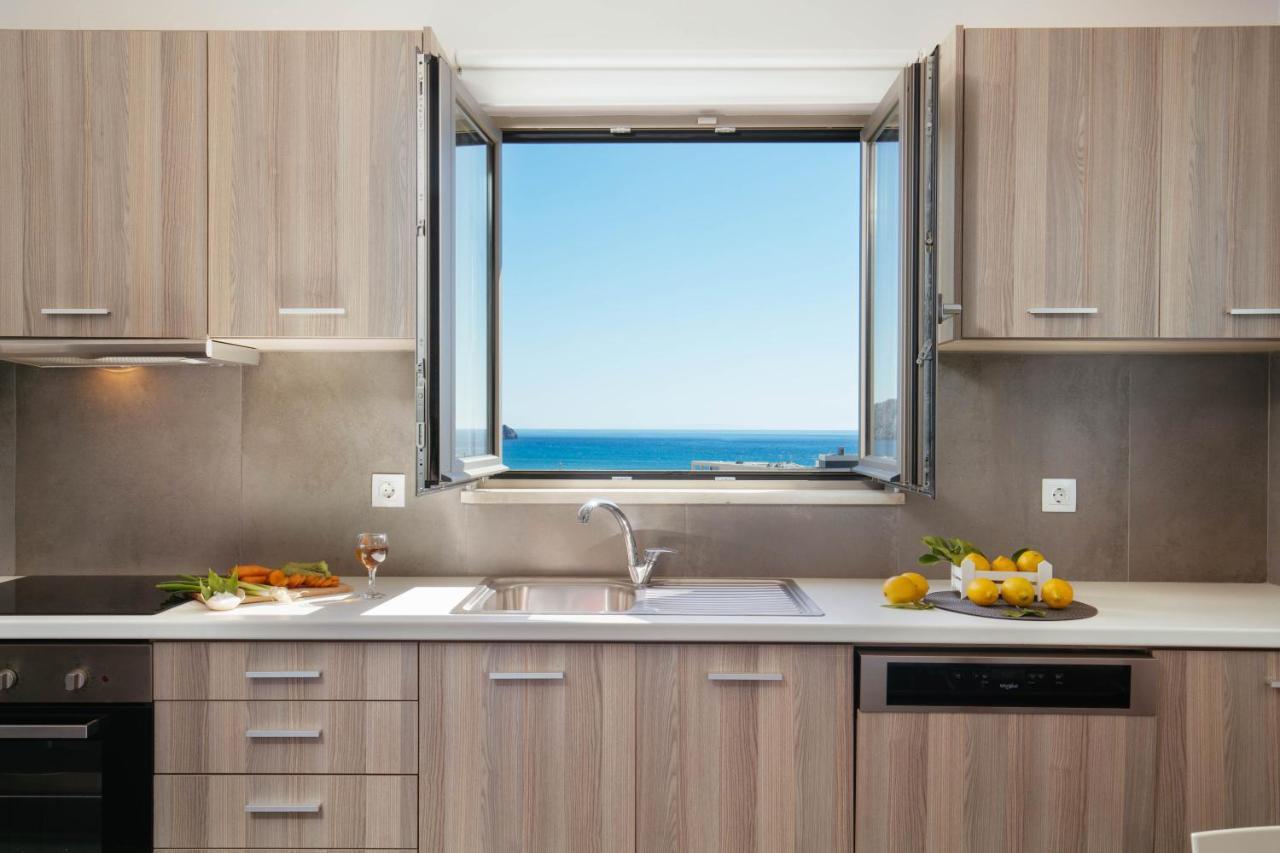 Sea View Luxury Apartments Plakias Ngoại thất bức ảnh